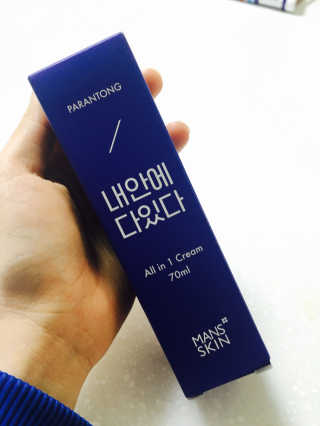 맨즈스킨 파란통 내안에다있다 — 3.83점을 준 리뷰어가 2017년 10월 올린 사용 사진