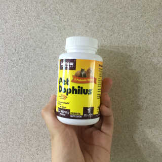 재로우 제로우 펫 도필러스 반려동물 유산균 영양제 70.5g — 4.33점을 준 리뷰어가 2018년 8월 올린 사용 사진