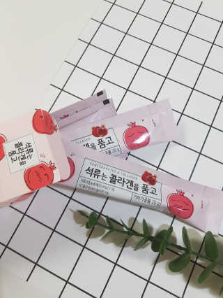 광희생활건강 석류는 콜라겐을 품고 — 5점을 준 리뷰어가 2020년 1월 올린 사용 사진