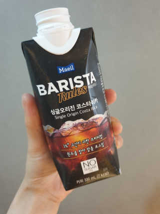 [바리스타룰스] 싱글오리진 코스타리카 6개입 — 5점을 준 리뷰어가 2019년 6월 올린 사용 사진