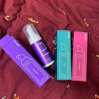 폼글 I foamgle [폼글] 거품가글 50ml 3종 - 민트, 라벤더, 라즈베리 — 3.5점을 준 리뷰어가 2019년 11월 올린 사용 사진