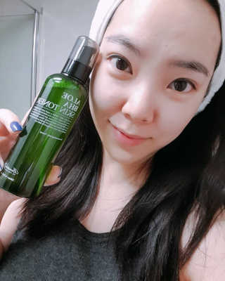 벤튼 알로에 바하 스킨토너 200ml — 5점을 준 리뷰어가 2018년 7월 올린 사용 사진