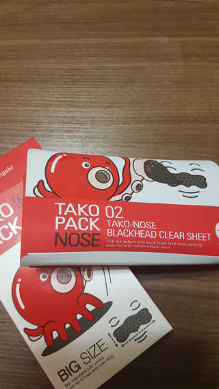 나이팅게일 TAKO PACK NOSE [문어코팩] — 4.5점을 준 리뷰어가 2017년 4월 올린 사용 사진