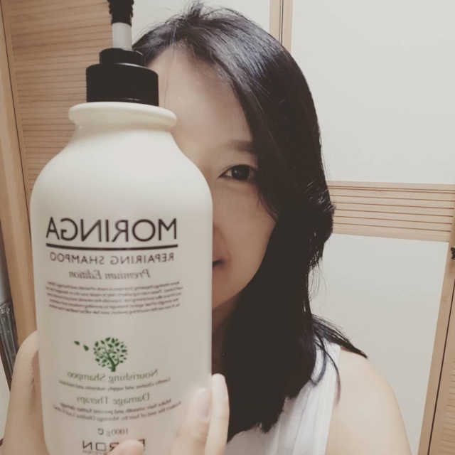 바론 모링가 리페어링 샴푸 1000g 리뷰 사진