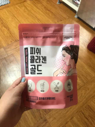 조이뉴트라 피쉬콜라겐골드 — 4.33점을 준 리뷰어가 2018년 9월 올린 사용 사진