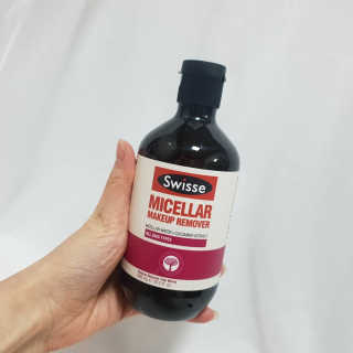 SWISSE 스위스 미셀라 메이크업 리무버 — 5점을 준 리뷰어가 2020년 1월 올린 사용 사진