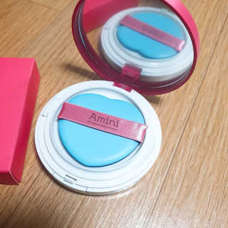 아미니 아쿠아 프로텍터 선쿠션 — 5점을 준 리뷰어가 2019년 3월 올린 사용 사진