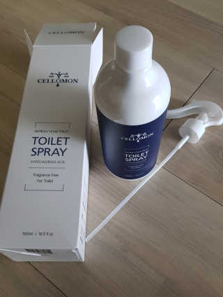 셀로몬 토일렛 스프레이 500ml — 4.67점을 준 리뷰어가 2018년 5월 올린 사용 사진