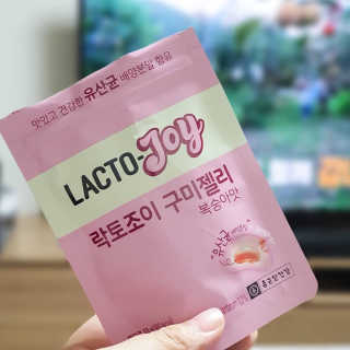 락토조이 구미젤리 복숭아맛 — 5점을 준 리뷰어가 2019년 10월 올린 사용 사진