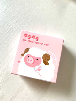 미팩토리 뿌숭뿌숭팩트 + 퍼프 2개 추가 증정 — 2.5점을 준 리뷰어가 2019년 8월 올린 사용 사진