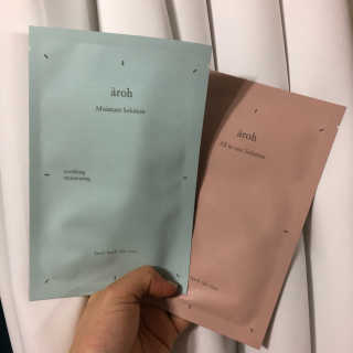 에이로 코스메틱 올인원 솔루션 마스크+모이스쳐 솔루션 마스크팩 — 5점을 준 리뷰어가 2018년 11월 올린 사용 사진