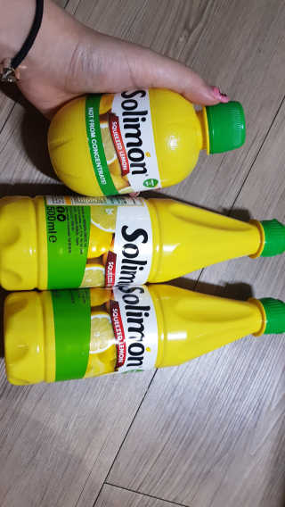 솔리몬 스퀴즈드 레몬즙 500ml X 2 + 280ml X 1 — 5점을 준 리뷰어가 2018년 10월 올린 사용 사진