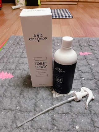 셀로몬 토일렛 스프레이 500ml — 4점을 준 리뷰어가 2018년 5월 올린 사용 사진