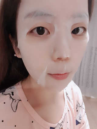 로벡틴 닥터 마스크 시카 — 5점을 준 리뷰어가 2019년 12월 올린 사용 사진