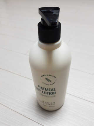 (주)에네스티 내추럴 촉촉  오트밀 바디로션 500ml — 5점을 준 리뷰어가 2019년 9월 올린 사용 사진