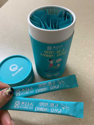 홍쓰다스 다이어트유산균, 체지방감소와 장건강개선 — 5점을 준 리뷰어가 2019년 12월 올린 사용 사진