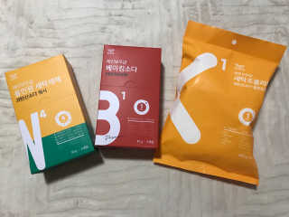 레인보우샵 올인원세탁세제,베이킹소다 스틱포6개입+세탁조클리너 — 3.67점을 준 리뷰어가 2018년 4월 올린 사용 사진