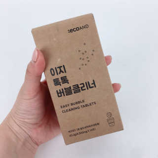 [에코앤드]이지톡톡 버블클리너 1종세척제 — 3점을 준 리뷰어가 2019년 8월 올린 사용 사진