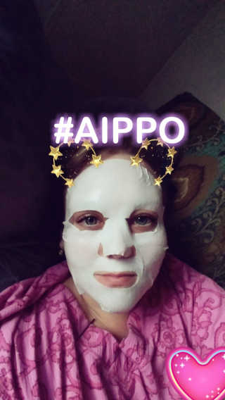아이뽀 모든 피부 타입을위한 AIPPO Expert Hydrating Mask — 5점을 준 리뷰어가 2018년 2월 올린 사용 사진