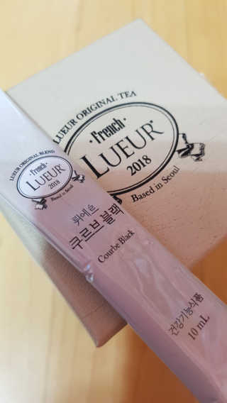 [하우투잇] 뤼에르 쿠르브 블랙 10ml x 30포 총 300ml — 4점을 준 리뷰어가 2020년 3월 올린 사용 사진