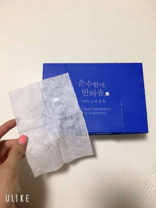 어반리브즈 프리미엄 화장솜 트라이얼 SET — 5점을 준 리뷰어가 2019년 7월 올린 사용 사진