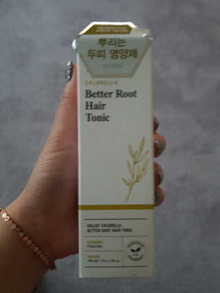 달리프 클로렐라 베러 루트 헤어토닉 100ml — 5점을 준 리뷰어가 2020년 1월 올린 사용 사진