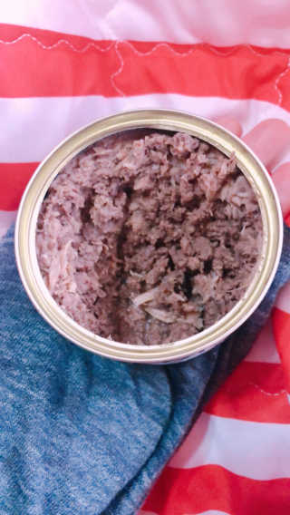 동원 참치킹 고양이 캔 12개입 — 5점을 준 리뷰어가 2018년 10월 올린 사용 사진