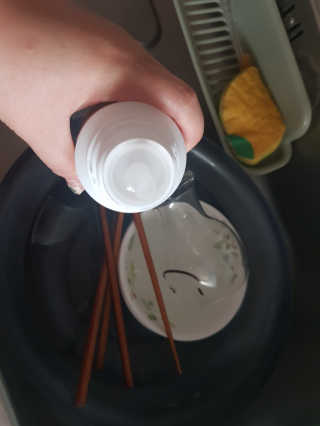 친환경 과일세정제 그린그램 칼슘파우더 1통 150g — 4점을 준 리뷰어가 2019년 11월 올린 사용 사진