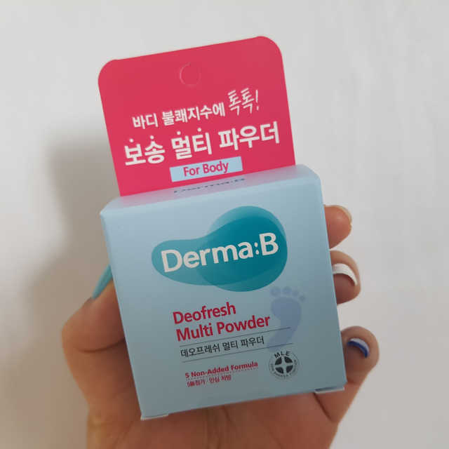 더마비 데오프레쉬 멀티파우더 리뷰 사진