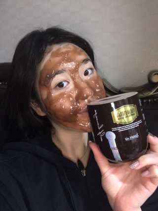 23years old 카카오 에너지 모델링 마스크 — 4점을 준 리뷰어가 2017년 4월 올린 사용 사진