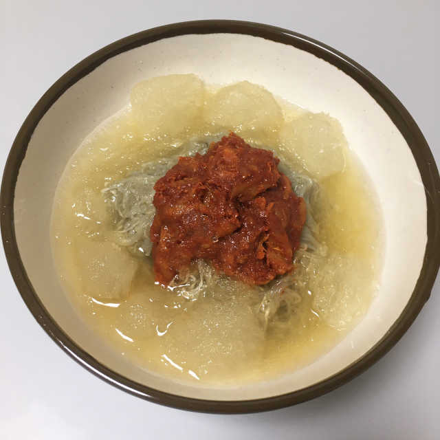 명품 명태회무침 리뷰 사진