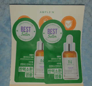 앰플엔 AMPLEN VC SHOT AMPOULE — 5점을 준 리뷰어가 2019년 8월 올린 사용 사진