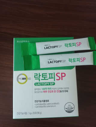 유산균하우스 [프로바이오닉]락토피SP 스틱 — 5점을 준 리뷰어가 2019년 4월 올린 사용 사진