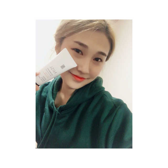 니슬 에코 베리어 논 케미컬 선크림 리뷰 사진