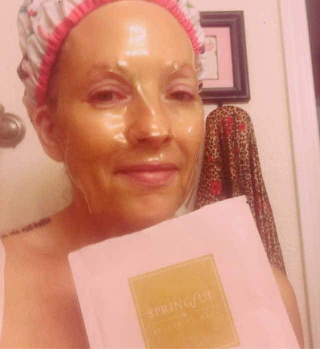 24K Gold Ampoule Mask 리뷰 사진