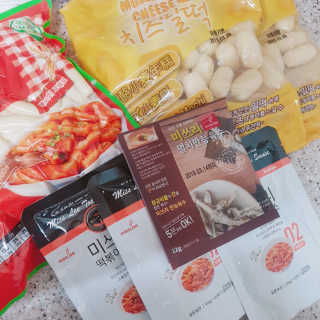 미쓰리떡볶이 just 10 min 패키지 — 4.83점을 준 리뷰어가 2018년 5월 올린 사용 사진