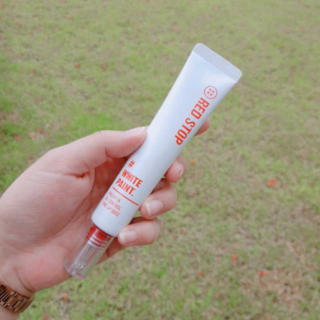 레드스탑 화이트 페인트 리뷰 사진