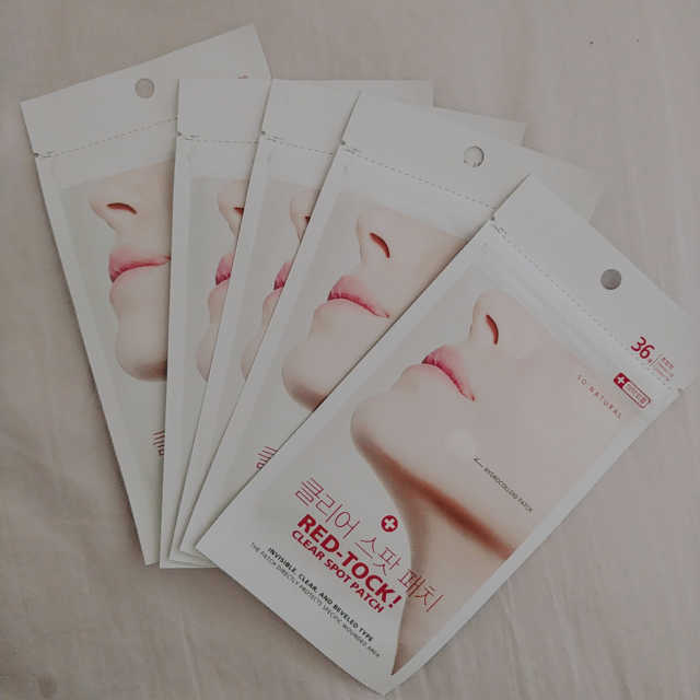 클리어 스팟 패치 5매 리뷰 사진