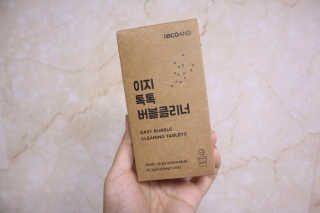 [에코앤드]이지톡톡 버블클리너 1종세척제 — 4점을 준 리뷰어가 2019년 6월 올린 사용 사진
