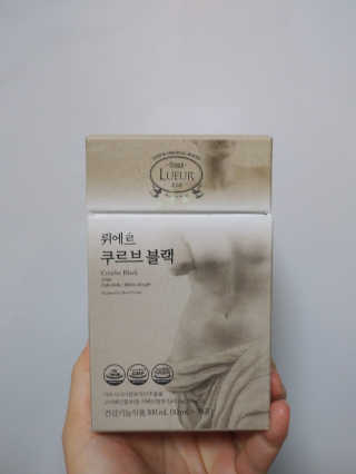 [하우투잇] 뤼에르 쿠르브 블랙 10ml x 30포 총 300ml — 4점을 준 리뷰어가 2020년 3월 올린 사용 사진