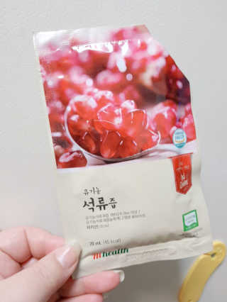 [하이헬스] 정말 진하고 맛있는 유기농 석류즙 30포 — 5점을 준 리뷰어가 2019년 11월 올린 사용 사진