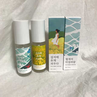 르플랑 제주 패브릭 퍼퓸 60ml 8종 — 4.5점을 준 리뷰어가 2018년 9월 올린 사용 사진
