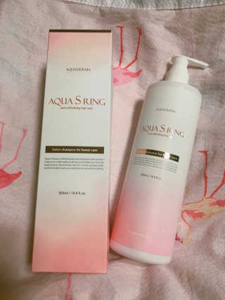 아쿠아큐링 아쿠아S링 퓨어리프레싱 헤어케어 500ml — 4.17점을 준 리뷰어가 2018년 8월 올린 사용 사진