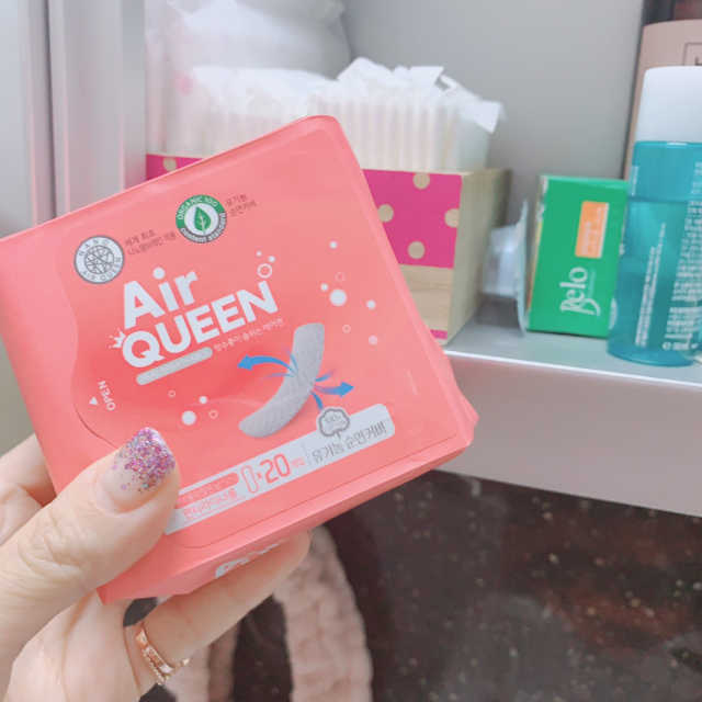 에어퀸 팬티라이너롱 리뷰 사진