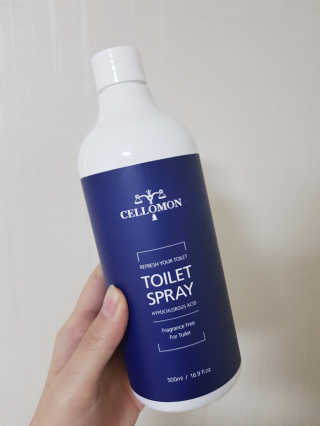 셀로몬 토일렛 스프레이 500ml — 4.5점을 준 리뷰어가 2018년 5월 올린 사용 사진