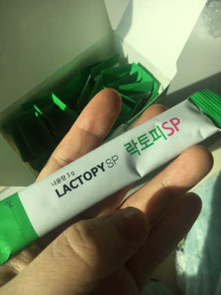 유산균하우스 [프로바이오닉]락토피SP 스틱 — 4점을 준 리뷰어가 2019년 2월 올린 사용 사진