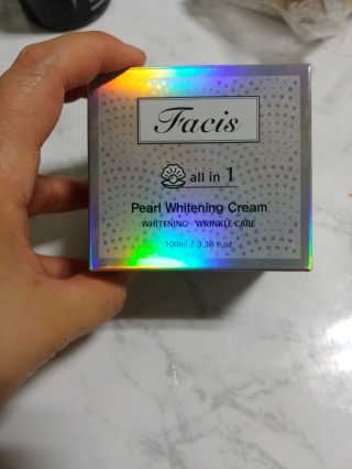 파시스 올인원 진주 화이트닝 크림 100ml — 5점을 준 리뷰어가 2019년 5월 올린 사용 사진