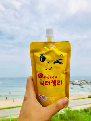 프롬바이오 와일드망고 워터젤리 — 5점을 준 리뷰어가 2018년 8월 올린 사용 사진