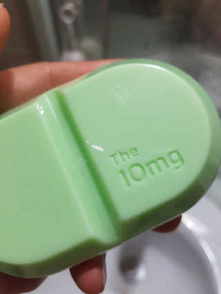 The10mg [100개 선착순] 10mg 알약비누 — 5점을 준 리뷰어가 2017년 7월 올린 사용 사진