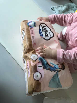 보솜이 액션핏 팬티형 — 1점을 준 리뷰어가 2019년 3월 올린 사용 사진